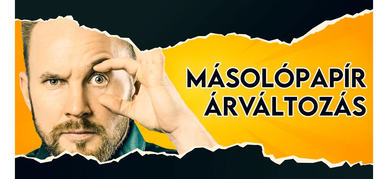 Másolópapír Árváltozás Áprilistól