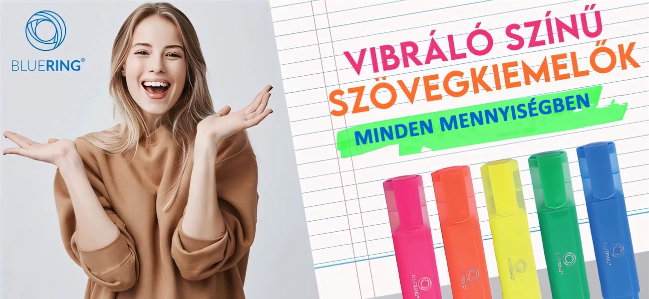 Vibráló színű szövegkiemelők