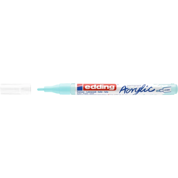Akril marker 1-2mm, Edding 5300 pasztellkék