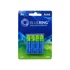 Kép 1/6 - Elem AAA mikro ceruza LR03 tartós alkáli 4 db/csomag, Bluering®