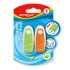 Kép 2/2 - Radír, PVC mentes 2 db/bliszter Keyroad Fun Pod vegyes színek
