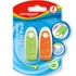 Kép 1/2 - Radír, PVC mentes 2 db/bliszter Keyroad Fun Pod vegyes színek