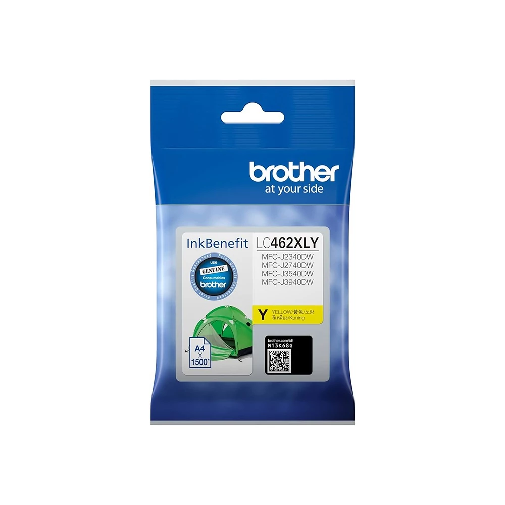 Brother LC462XL tintapatron yellow ORIGINAL