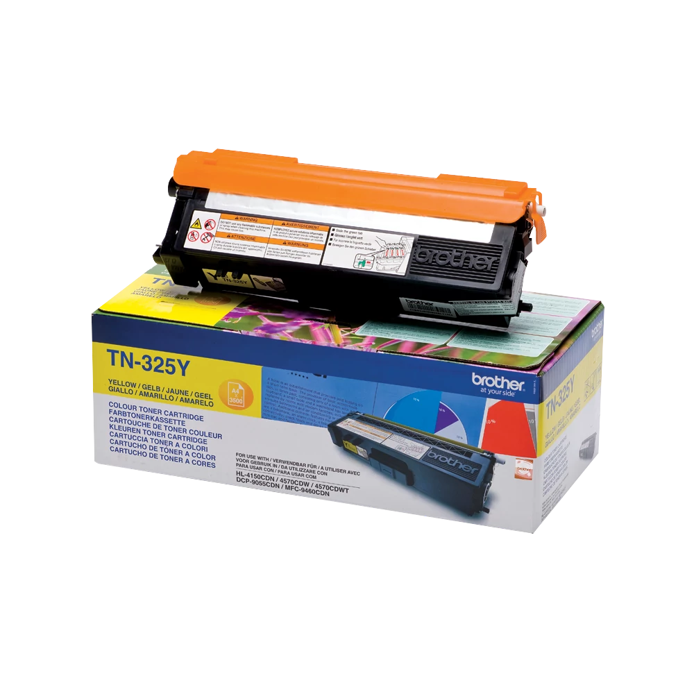 Brother TN325 toner yellow ORIGINAL