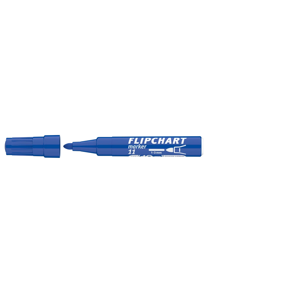 Flipchart marker vízbázisú 3mm, kerek Artip 11 kék