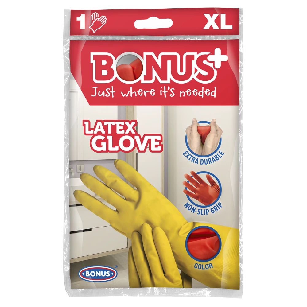 Gumikesztyű XL háztartási Bonus_B101
