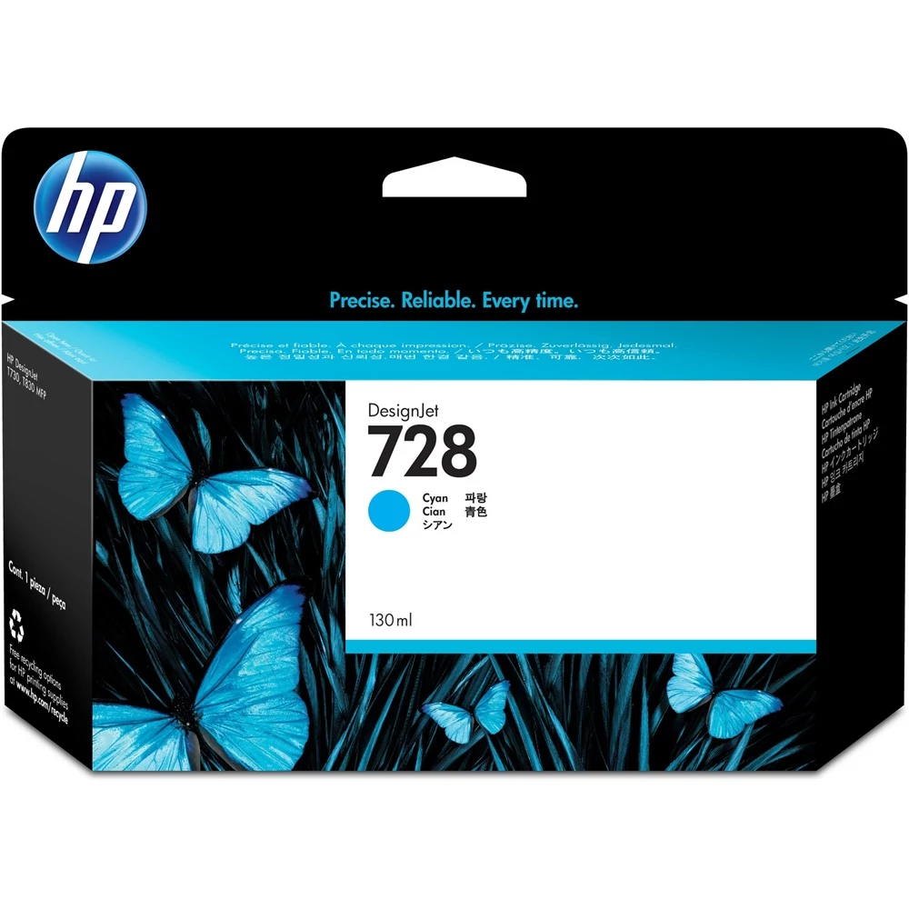 Hp 728/F9J67A tintapatron cyan ORIGINAL