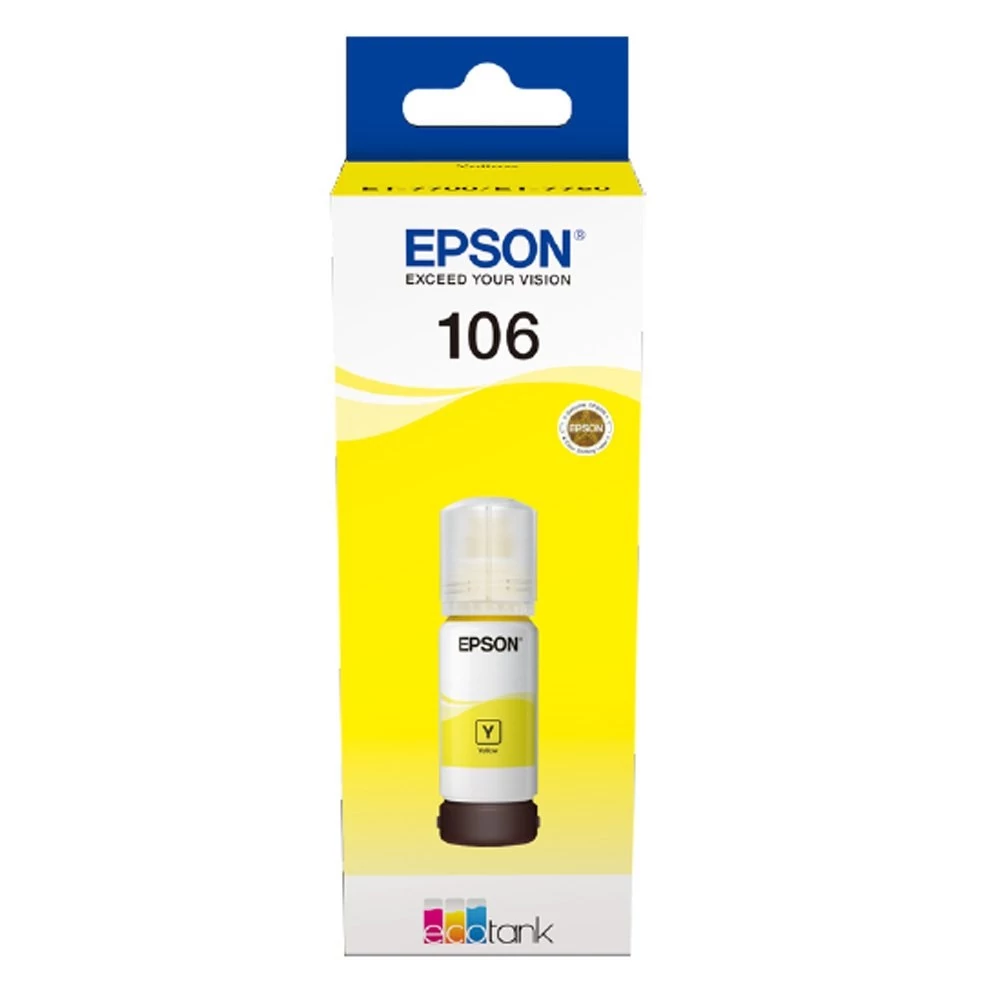 Ink Epson T00R4 yellow ORIGINAL (106)