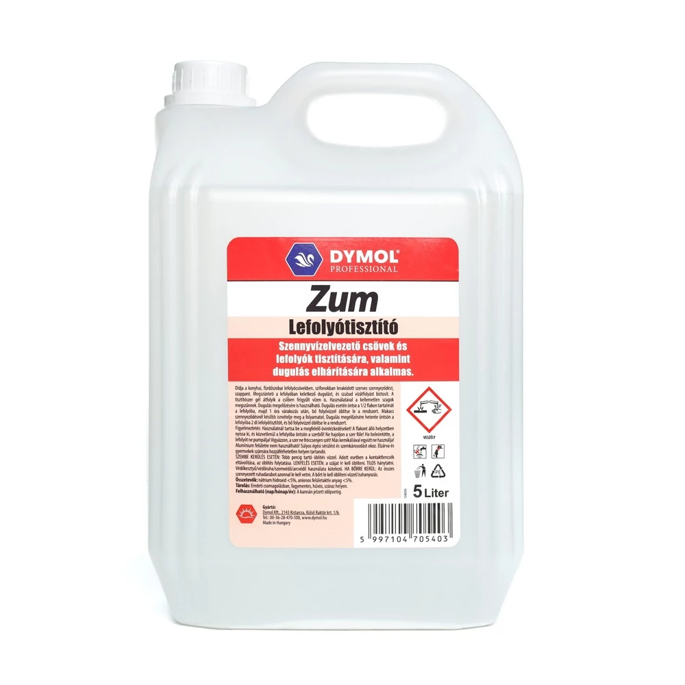 Lefolyótisztító 5 liter Zum